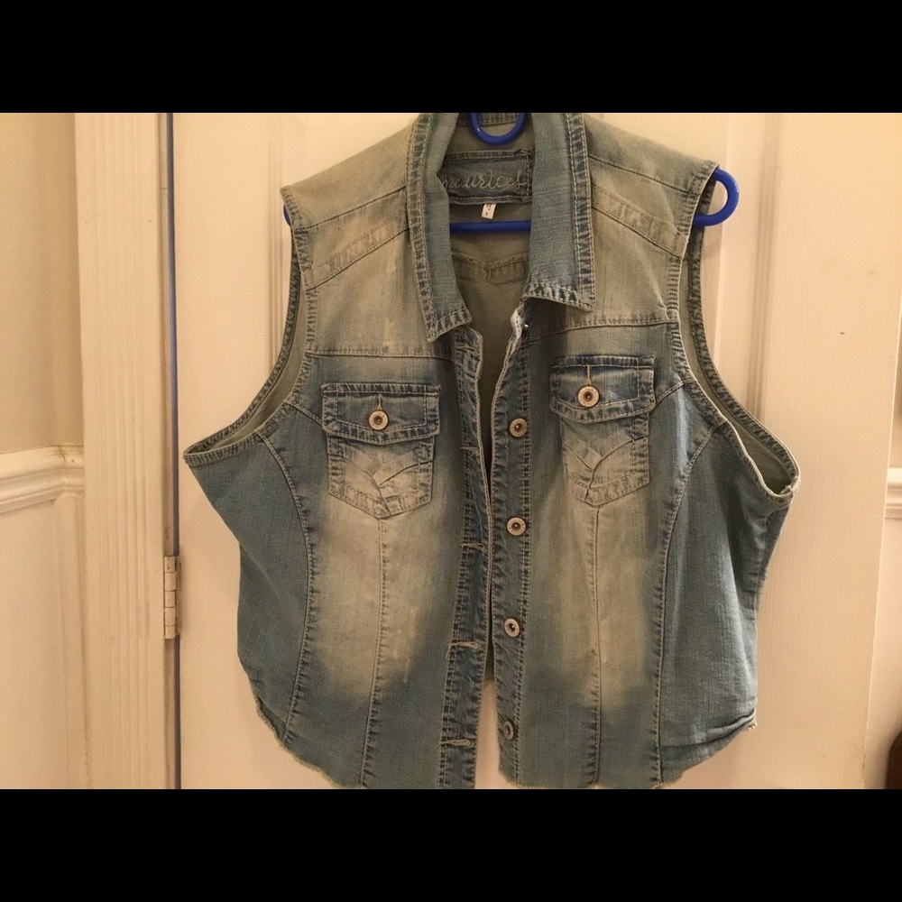 Denim  Vest